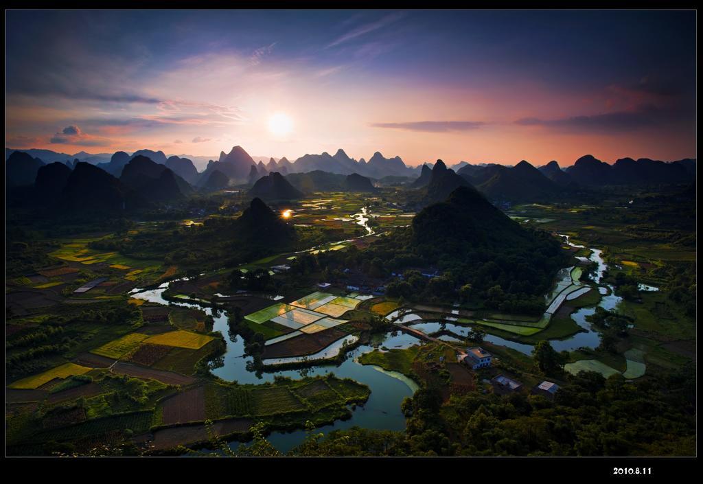 Yangshuo Leisure Tea Lodge Exterior foto