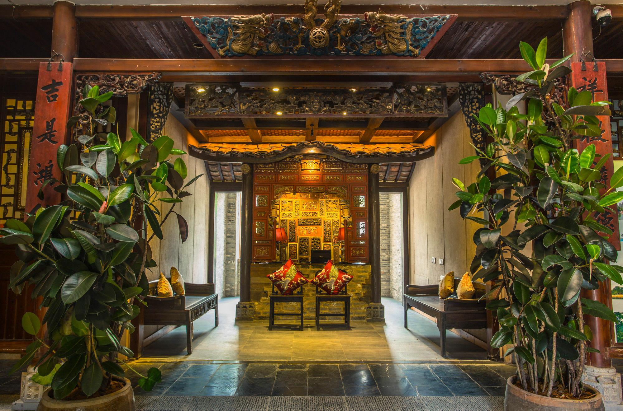 Yangshuo Leisure Tea Lodge Exterior foto